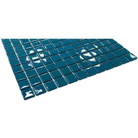Resim MozaiKristaL Tüm Yaşam Alanları Için 25x25 Mm Turkuaz Cam Mozaik. ( 1 Kutu = 1 M2 Fiyatıdır ) 