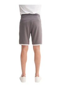 Resim Cazador Regular Fit Erkek Bermuda Şort 25yceeo06050 Koyu Gri 