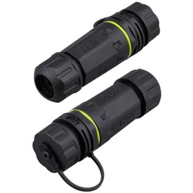 Resim Mn6 Mn808f Dişi-dişi Ip68 Su Geçirmez Rj45 Konnektör Kapaklı, Dış Mekân Ethernet Bağlantısı 