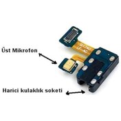 Resim Samsung Uyumlu J730 J7 Pro Kulaklık Mikrofon Filmi Soketi Flexi 