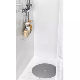 Resim IKEA Doppa, Banyo Kaydırmazı, 46 cm, Koyu Gri 