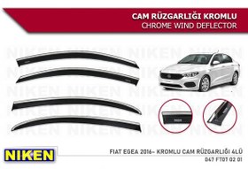 Resim FİAT EGEA 2016 2017 2018 2019 2020 MODEL KROMLU CAM RÜZGARLIĞI 