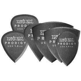 Resim Ernie Ball P09342 / 1.5 MM Black Multipack Prodigy 6'lı Pena 