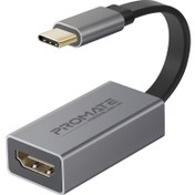 Resim Medialink-H1 Type-C den HDMI a Bağlantı Kablosu Ultra Hızlı 4k30hz Dönüştürücü 