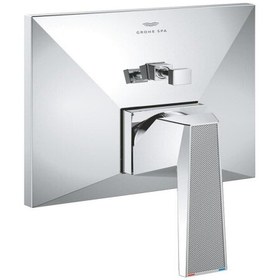 Resim Grohe Allure Brilliant 24425000 Ankastre Banyo Duş Bataryası Gümüş 