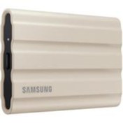 Resim Samsung 2TB T7 Shield Usb 3.2 (Okuma 1050MB - Yazma 1000MB) Bej Taşınabilir SSD Disk MU-PE2T0K-WW 