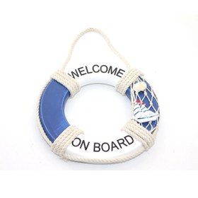 Resim Epilons Ahşap Marin Duvara Asmalı Simit Model 1 