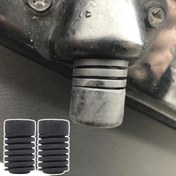 Resim 2 adet Araba Bagaj Kapağı & Kaput Şok Emici Yastık Pedleri - Pier Şok Bloklu Dayanıklı Kauçuk Tampon Bantlar, 1.5cm Deliklere Uyar, Araç Stabilitesini Artıran, Araba Şok Pedleri 