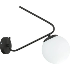 Resim Mildred Siyah Duvar Lambası Yatak Odası-Yatak Başı-Banyo Için Modern Aplik 