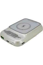 Resim Nettech NT-PW15 Magsafe 22W Usb+Pd 2 Çıkışlı 10000 Mah Wireless Powerbank 