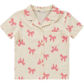 Resim Civil Girls Fiyonk Desenli 10-13 Yaş Pijama Takımı - Fil Dişi - Fil Dişi / 11-12 Yaş 