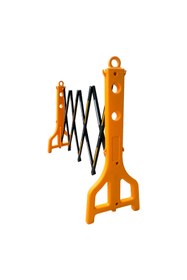 Resim İleri Trafik Akordiyon Bariyer Sarı 255 x 97 cm 