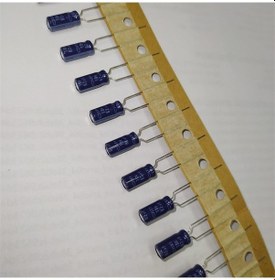 Resim Tc04rlxy10vb82m 82mf 10v 5x11.5 105 Nıppon Elko Kondansatör 100 Adet 