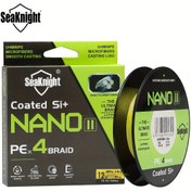 Resim SeaKnight NANO II 4-Braid Balıkçılık Hattı, 100m/300m PE, 3.18/4.08/5.44/6.8KG, Pürüzsüz Döküm Si+ için, Ultramikrofiber Örgü, Tatlı Su ve Tuzlu Su için İdeal, Balıkçılık Hattı|Pürüzsüz Döküm Hattı|Dayanıklı Balıkçılık Hattı 