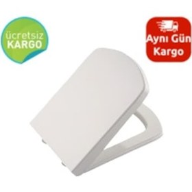 Resim Kale | Basıcs Yavaş Kapanır Klozet Kapağı (sessiz Kapak) 