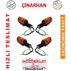 Resim Motosiklet Cg-mg-uag Sinyal 4'lü Set Oem 