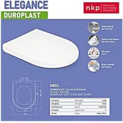 Resim NKP Duroplast Elegance Soft Klozet Kapağı (yavaş Kapanan ) 