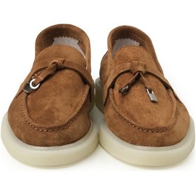 Resim Oxford Klasik Kadın Rc-3001 Deriden Taba Süet 109 Null Taba 