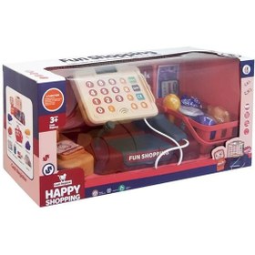 Resim Canem Oyuncak Sesli Pilli Yazar Kasa 8288A-2 