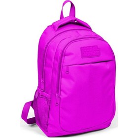 Resim Coral High Kids Pembe Üç Bölmeli USB Şarjlı Kulaklık Çıkışlı Sırt Çantası 