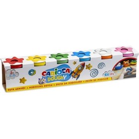 Resim Carioca Oyun Hamuru 6 Renk X 110 Gr. Karışık 