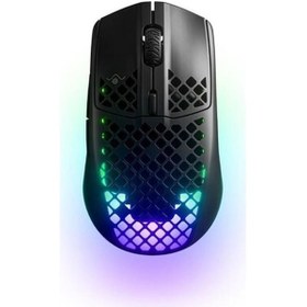 Resim Steelserıes Aerox 3 Wıreless Onyx 2022 Ultra Hafıf 68g. Truemove Aır Sensor Kablosuz Mouse 