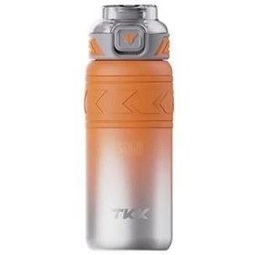 Resim Vagonlife Tkk T2022 500ml Süzgeçli Pipetli Turuncu Çelik Matara 