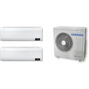 Resim Samsung 1 Dış + 2 İç Ünite (18+18) Duvar Tipi Multi Inverter Klima 