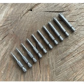 Resim Rico Mıknatıslı Tork Uç Seti Tork Uç Takımı T6mm Den T40 Kadar 10pcs 