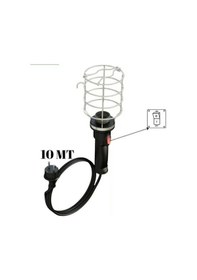 Resim Bylion 10 Metre Seyyar El Lambası 10 Metre Kablolu Baladoz 