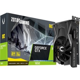 Resim Zotac NVIDIA GeForce GTX 1650 Gaming OC ZT-T16520F-10L 4 GB GDDR6 128 Bit Ekran Kartı 