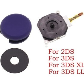 Resim Flybuy 2ds, 3ds, 3ds Xl, Yeni 3ds, 3dsxl, Yeni 2ds Xl İçin Plastik Thumbstick Ve Kap Seti Turuncu Garantili 