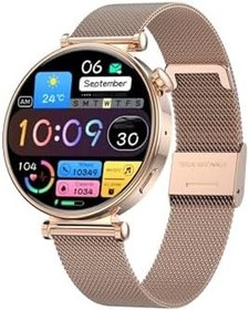 Resim Spovan Papillon Iris AMOLED Ekran Nabız Uyku Takibi Sesli Görüşme Akıllı Saat 