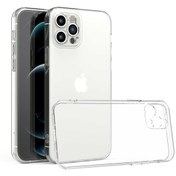 Resim iPhone Uyumlu 12 Pro Max Kılıf Lüx Şeffaf Kamera Lens Korumalı Silikon Kılıf 