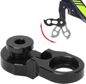 Resim QRD RA105 Alüminyum CNC Kadro Kulağı Uzatma Aparatı Siyah 