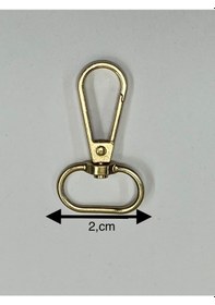 Resim Karantuhafiye Çanta Kancası / Klasik Model/ 2 Li Set Gold Gold Çok Renkli 