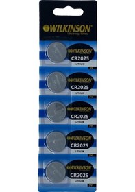 Resim Wilkinson CR2025 3 V Lityum Pil 5'li 