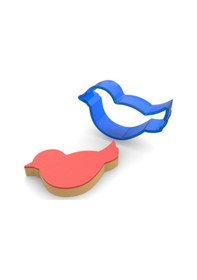 Resim Kuş Polikarbon Kurabiye Kalıbı 