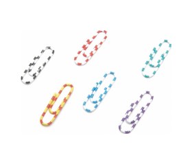 Resim 285 Zebra Renkli Ataş Boy 28 Mm 36 Paket 