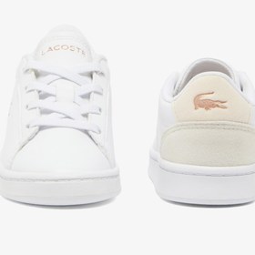 Resim Lacoste Carnaby Bebek Beyaz/Pembe Spor Ayakkabı 
