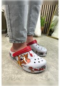 Resim Günlük Anne Kız Terlik Sabo Hemşire Doktor Aşçı Sandalet Desenli Taban Crocs Crf-8246 Tomvejerry 