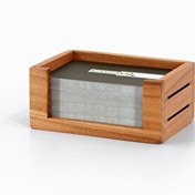 Resim WOODSAKA 3Line Kartvizitlik - Kiraz Ağacından - 10.9x6.8x4.5 CM 