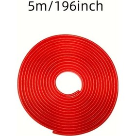 Resim Willowhaven 5m Pvc Kapı Kenar Koruyucu Ses Yalıtım Çizilme Toz Emniyet Klipsli Suv Sedan 