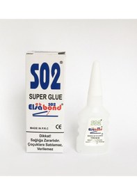 Resim Elsa Bond 502 Hızlı Süper Japon Yapıştırıcı - 20 Gr. - 1 Adet 