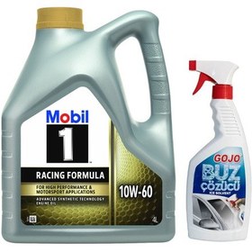 Resim Mobil 1 10W-60 Motor Yağı 4 L + Gojo De Icer Buz Çözücü 