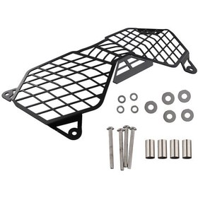 Resim Xurunkeji Triumph Tiger 800 2010-2017 Ve Explorer 1200 2012-2017 İçin Motosiklet Far Izgarası Kalkanı Koruyucu Lamba Kapağı Koruyucu 