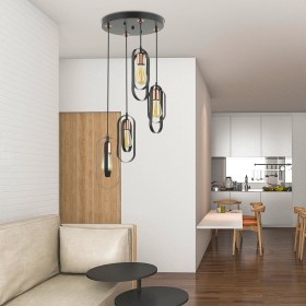 Resim Apliqa Natali 8Li Sarkıt Bakır Modern Genç Odası Mutfak Salon Sarkıt Avize 