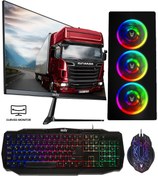 Resim IZOLY I5 10400f 16gb 256gb Ssd Gt740 4gb 24" Fhd Masaüstü Bilgisayar Oyuncu Oyun Desktop Pc Fps 