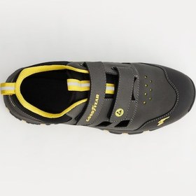 Resim Goodyear Air Grey S1pl Esd Hro Brn Sandalet Fiberglas Burun İş Güvenliği Ayakkabısı Gri 