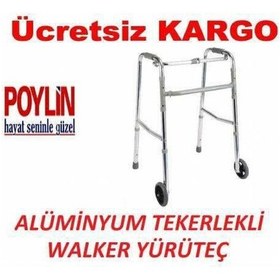 Resim Alüminyum Tekerlekli Walker Yürüteç İthal Walker Wolker 